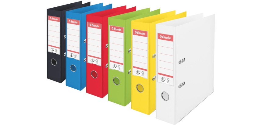 Esselte Binder Vivida, A4, 75 mm, Assorted