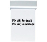 Rail pince MAUL 113x401mm aluminium adhésif