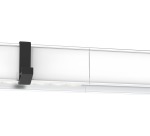 MAUL Rail pince multifonctionnel Pro aluminium, 100 cm, fonctionnel avec 5 applications