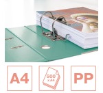 Esselte folder Colour'Breeze, A4, PP, spine of 75 mm, green