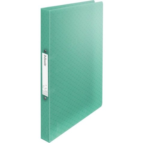 Esselte Colour'Breeze classeur à anneaux, 2 anneaux, PP, ft A4, avec farde souple, vert