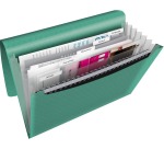 Esselte Colour'Breeze sorter, 6 compartments, green
