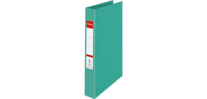 Esselte Colour'Breeze ring binder, 2 rings, PP, A4 size, with rigid cover, green
