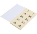 Carnets pour vestiaire