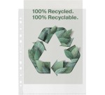 Esselte geperforeerde showtas, 100 % gerecycleerd, ft A4 maxi, 70 micron, doos van 50 stuks