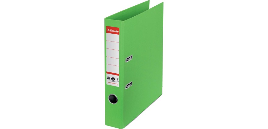 Esselte No.1 classeur à levier, A4, dos de 5 cm, vert