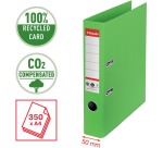 Esselte No.1 classeur à levier, A4, dos de 5 cm, vert