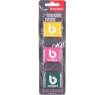 Bruynzeel Teens kneaded eraser blister 3 assorted pieces