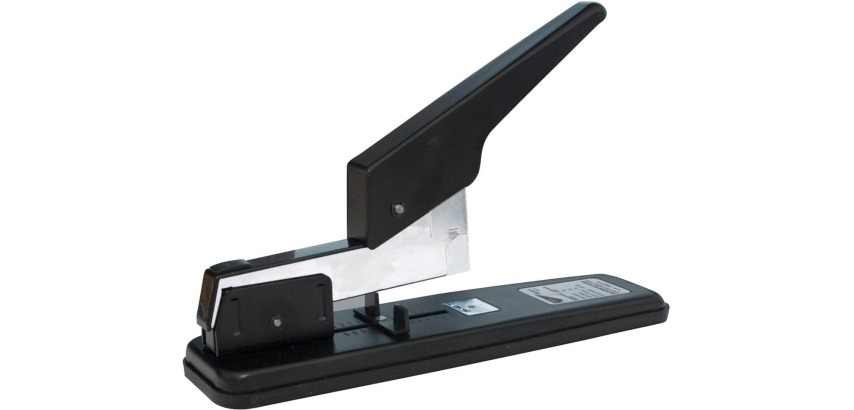 OFFICE Produkte Blockhefter, Metall, 100 Blatt, schwarz