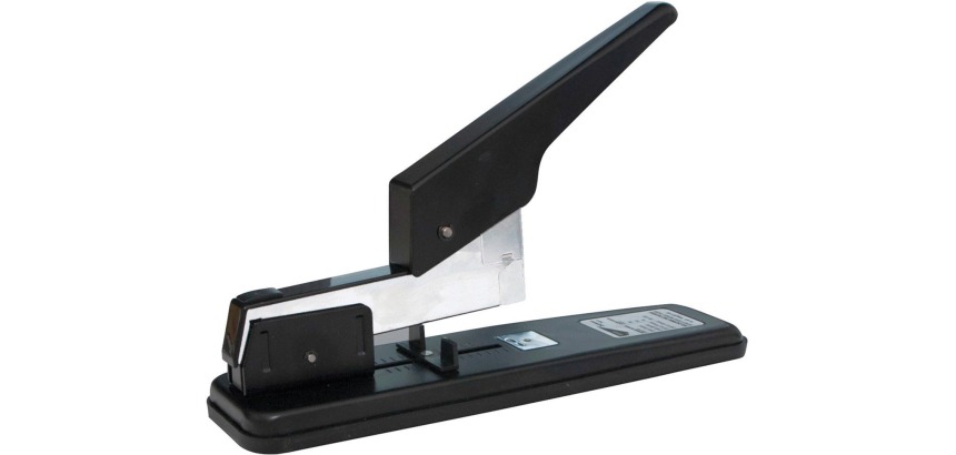 OFFICE products block stapler, metal, 100 sheets, black