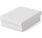 Esselte Home archive/gift box, size 26.5 x 36 x 10 cm, white, pack of 3 pieces