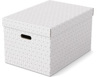 Esselte Home boîte à archives,  ft 35,5 x 51 x 30,5 cm, blanc, paquet de 3 pièces