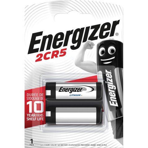 Energizer batterij Photo Lithium 2CR5, op blister