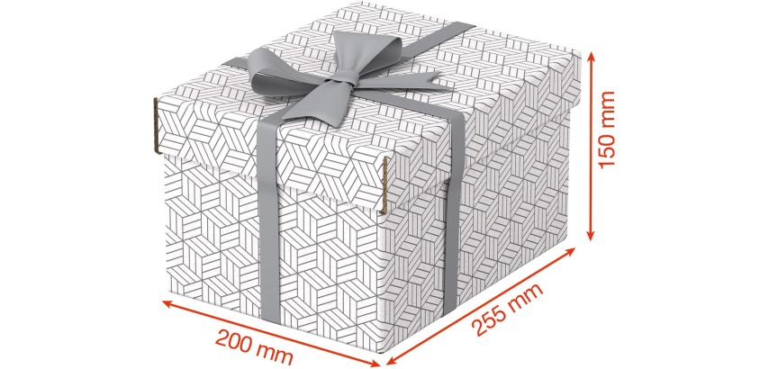 Opberg- en geschenkdoos Home S, set van 3