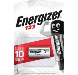 Energizer batterij Photo Lithium 123, op blister