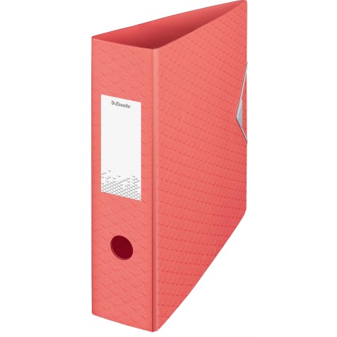 Esselte ordner Colour'Breeze, ft A4, en polyfoam, dos 7,5 cm, corail