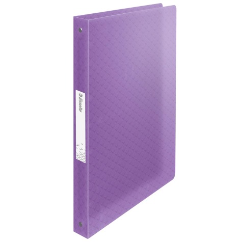 Esselte Colour'Breeze classeur à anneaux, 4 anneaux, PP, ft A4, avec farde souple, lavande
