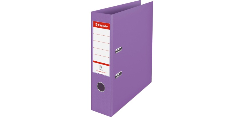 Esselte ordner Colour'Breeze, A4, PP, rug van 75 mm, lavande