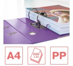 Esselte Ordner Colour'Breeze, A4, PP, Rücken 75 mm, Lavendel