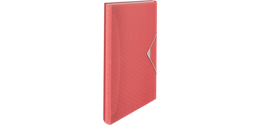 Esselte Colour'Breeze sorter, 6 compartments, coral