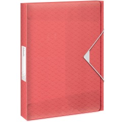 Esselte Colour'Breeze boîte de classement, ft A4, 2,5 cm, corail