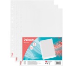 Esselte Colour'Breeze pochette perforée, ft A4, 43 microns, grainée, paquet de 25 pièces