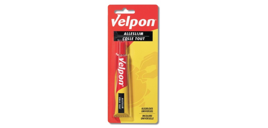 Velpon all-purpose glue, 25 ml tube, blister pack