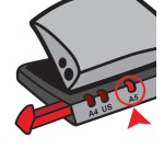 Maped Advanced Metal-Locher, 2 Löcher, 20 bis 25 Blatt, grau