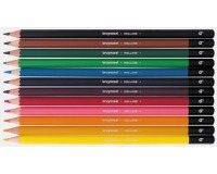 Crayon de couleur Bruynzeel boîte métal 12 pièces