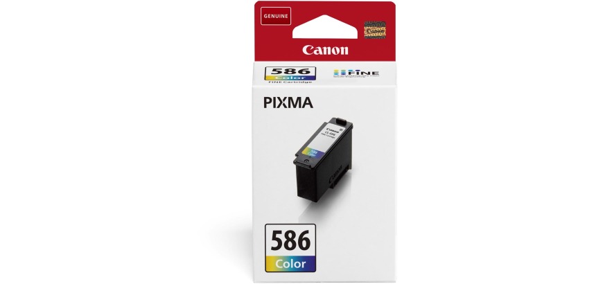 Canon cartouche d'encre CL-586, 180 pages, OEM 6227C001, 3 couleurs