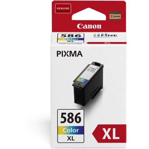 Canon inktcartridge CL-586XL, 300 pagina's, OEM 6226C001, 3 kleuren