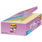 Post-it Super Sticky notes, 90 feuilles, ft 47,6 x 47,6 mm, jaune, paquet de 21 + 3 GRATUIT