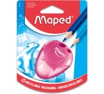 Maped potloodslijper igloo, 2 gaats, geassorteerde kleuren, blister van 1 stuk