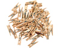 Bouhon mini wasknijper, zakje van 48 stuks