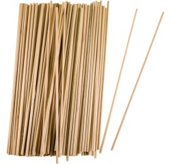 Bouhon bâton en bois, sachet de 100 pièces