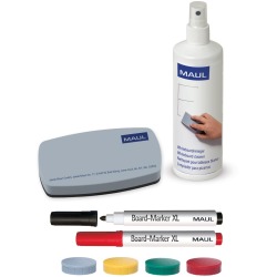 MAUL tableau blanc kit avec accessoires Picco