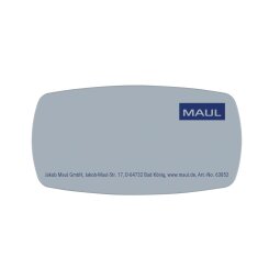 MAUL Brosse d´effaçage Cleany feutre, magnétique, 11,5x6cm, blister 1 gris