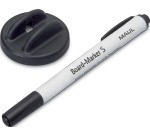 Magnetic black marker whiteboard eraser MAUL