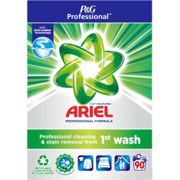 Ariel lessive en poudre Actilift, 90 doses, boite de 5,4 kg