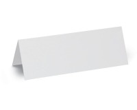 Porte-nom de table MAUL carton 21x7,5cm blanc 100 pièces