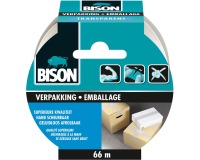 Bison packing tape, 50 mm x 66 m, transparent