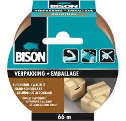 Bison ruban d'emballage Original, ft 50 mm x 66 m