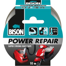 Bison ruban adhésif Power Repair, ft 48 mm x 10 m, gris