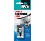 Bison instant adhesive Liquid, 3 x 1 g tube, on blister
