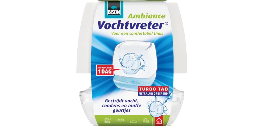 Bison absorbeur d'humidité rechargeable Ambiance, 100 gram