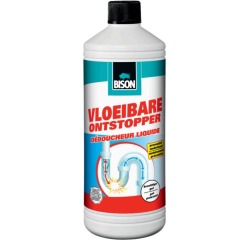 Bison déboucheur liquide, flacon de 1 l
