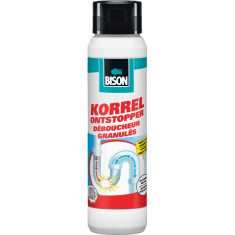 Bison korrel ontstopper, flacon van 600 g