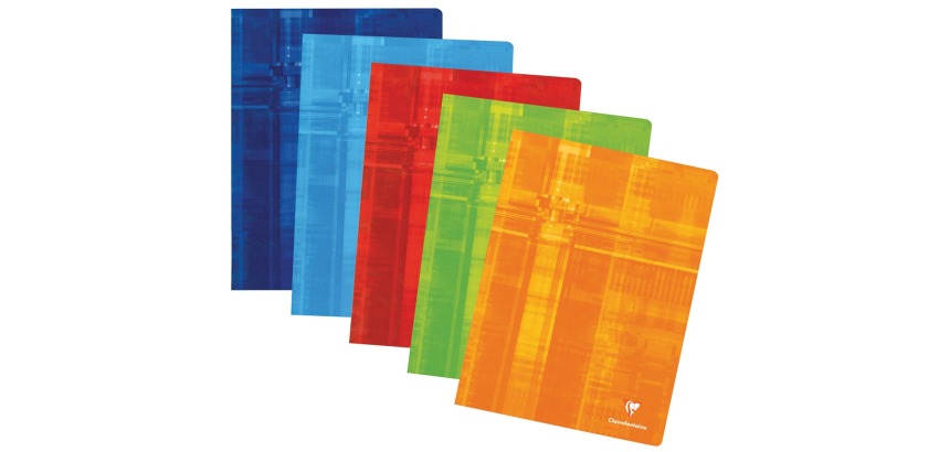 Clairefontaine Heft Format 24 x 32 cm, 96 Seiten, liniert, mit Rand
