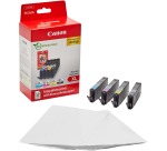 Canon photo value pack CLI-551XL, 660 pages, OEM 6443B008, 4 couleurs