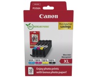 Canon photo value pack CLI-551XL, 660 pages, OEM 6443B008, 4 couleurs